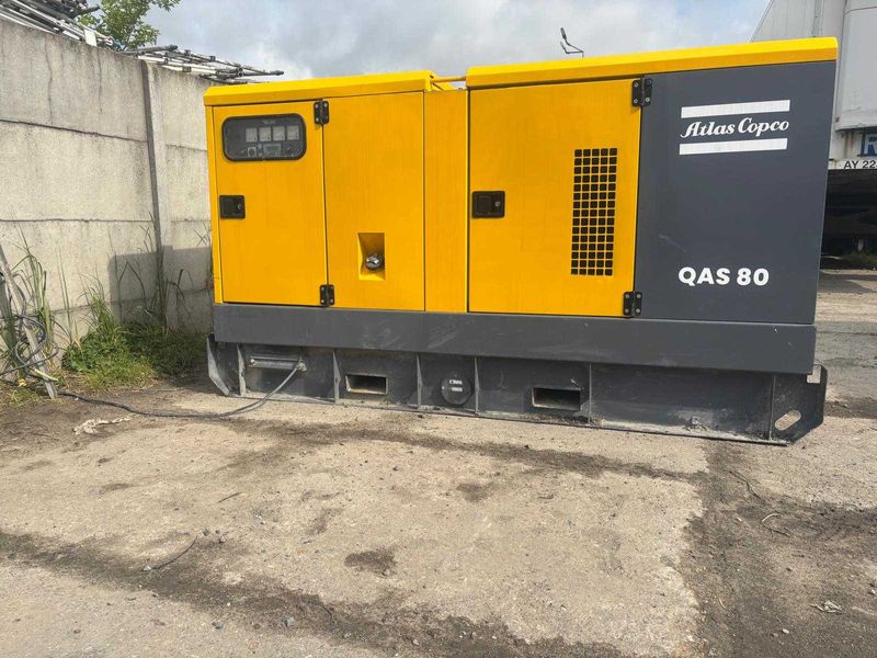 Agregat prądotwórczy Atlas Copco QAS 80 - 80 kVA- 2014 r - Thumbnail 1