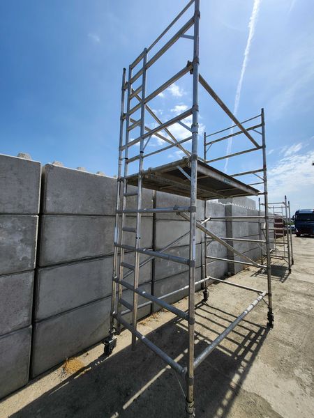 Rusztowanie Aluminiowe jezdne 3,60 m roboczego 90cmx 190cm - Photo 5