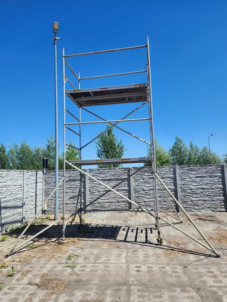 Rusztowanie aluminiowe jezdne 6,20 m roboczych 144 cm x 245 - Thumbnail 3