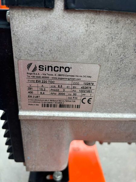 Agregat spawalniczy Europower EP200X,  Sincro EW 220 DC - Thumbnail 2