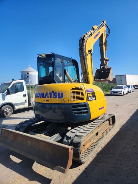 Koparka Komatsu PC80MR-3,  2013 r - 8 ton - Thumbnail 2