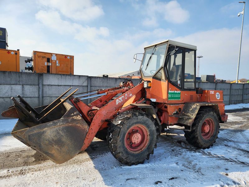 Ładowarka Atlas 72C - łyżka i widły - 1992 r