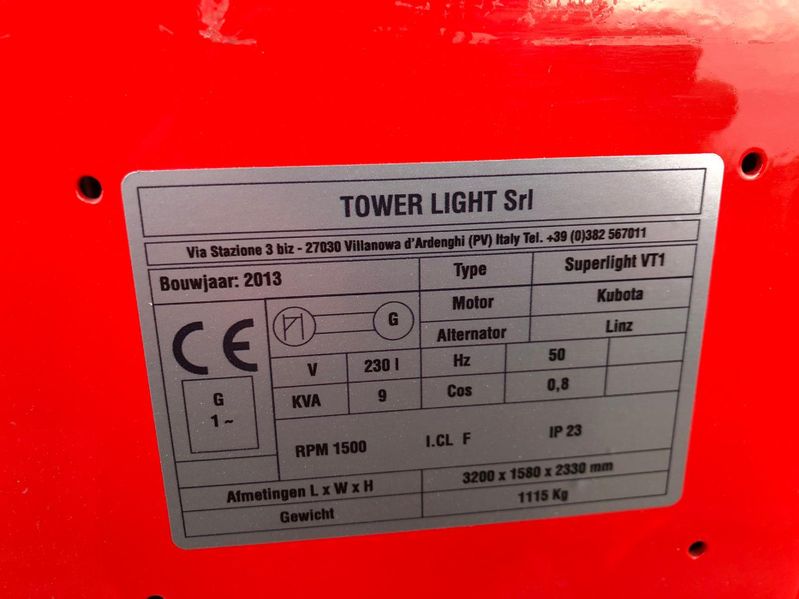 Maszt oświetleniowy Towerlight Superlight VT1 wieża oświetleniowa - Thumbnail 4