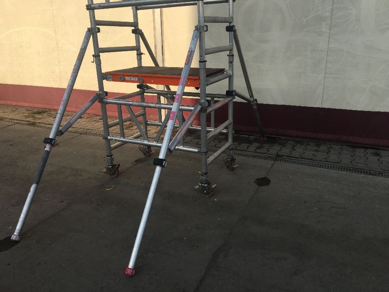 Rusztowanie aluminiowe Altrex MiTower 6m, 8m roboczej wysokości - Thumbnail 4