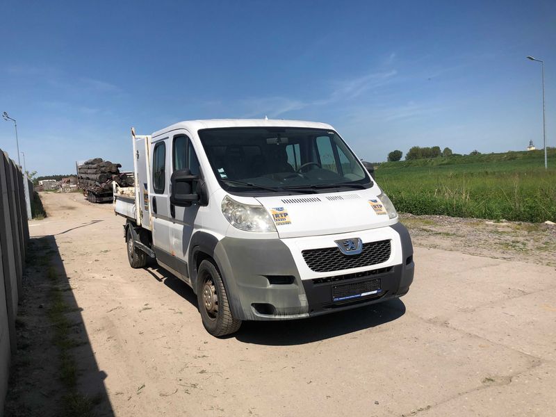 Samochód Peugeot Boxer wywrotka, burty, brygadówka - Thumbnail 1