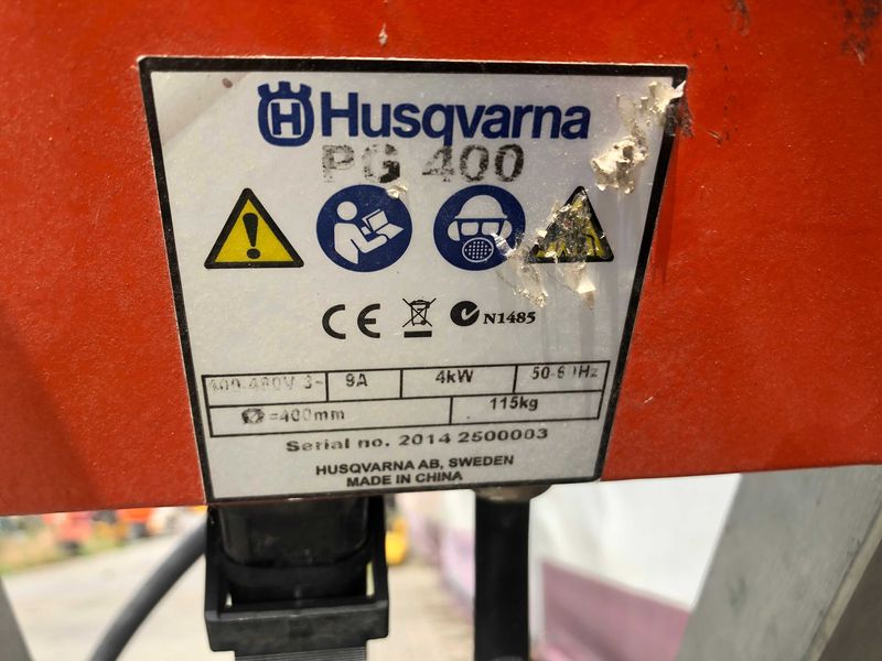 Szlifierka do posadzek Husqvarna PG 400. - Thumbnail 4