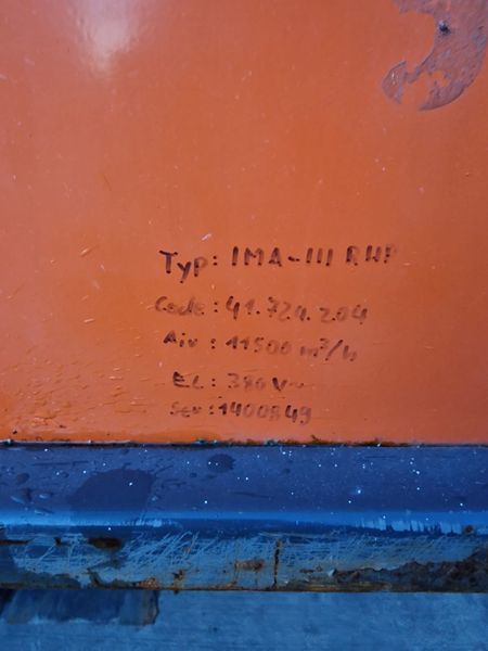 Nagrzewnica spalinowa z odprowadzeniem spalin na olej IMA 111 110kW - Thumbnail 5