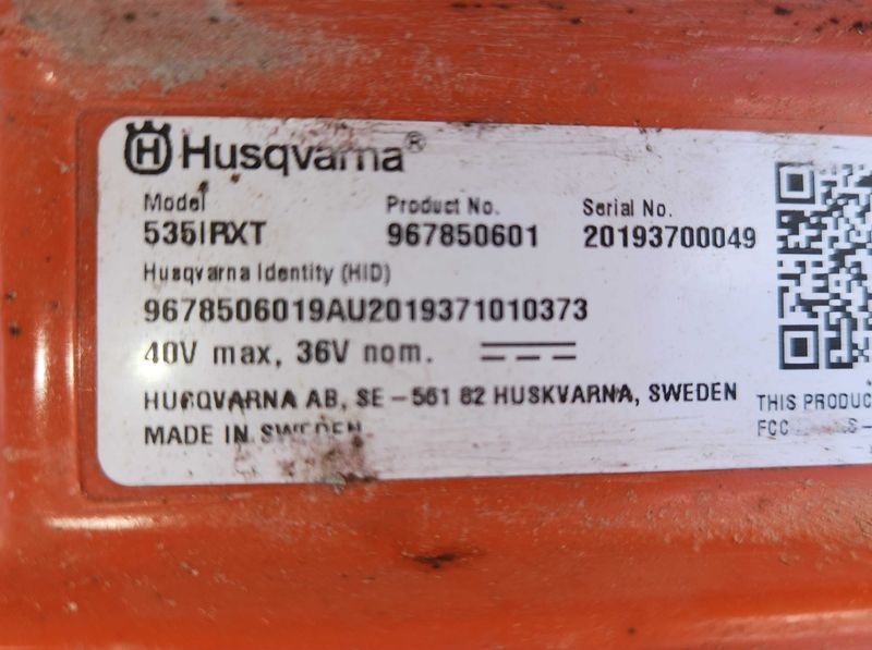 Kosa akumulatorowa Husqvarna 535iRXT - 5 sztuk - Thumbnail 5