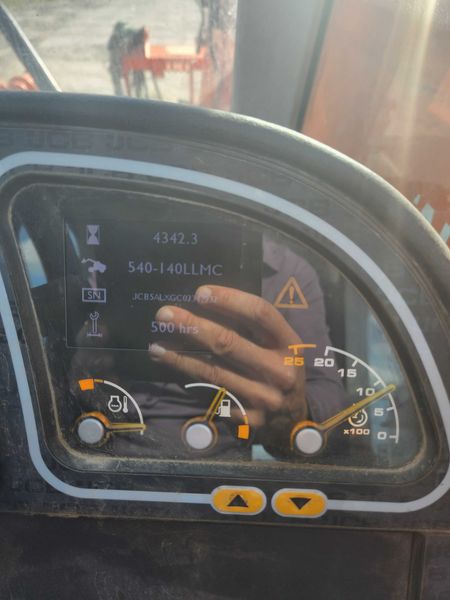 Ładowarka teleskopowa JCB 540-140 rok 2015 - 4340 mth - Thumbnail 2