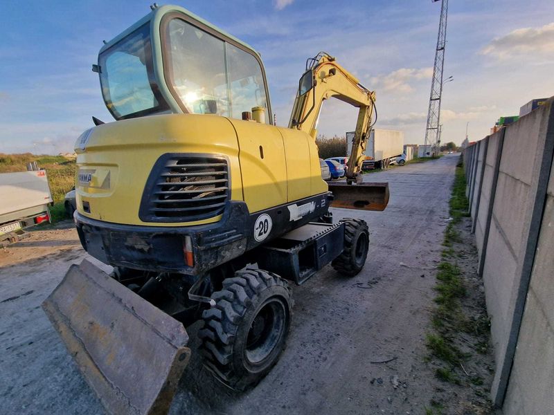 Koparka kołowa minikoparka   Yanmar B55W-2  2011 r, 4400 mth - Thumbnail 4