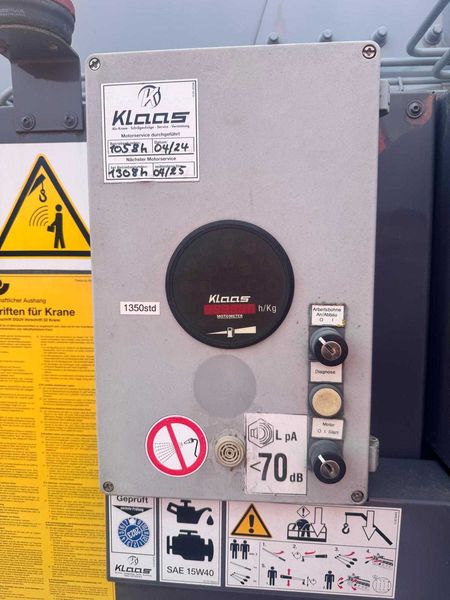 Żuraw ciesielski, dźwig Klaas K20/30  -2009 r - przyczepa 3500 kg - Thumbnail 2